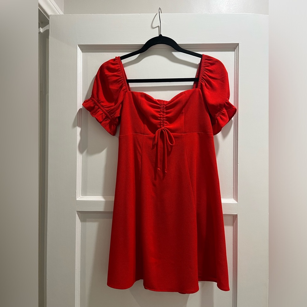 Show Me Your Mumu Red Babydoll Dress